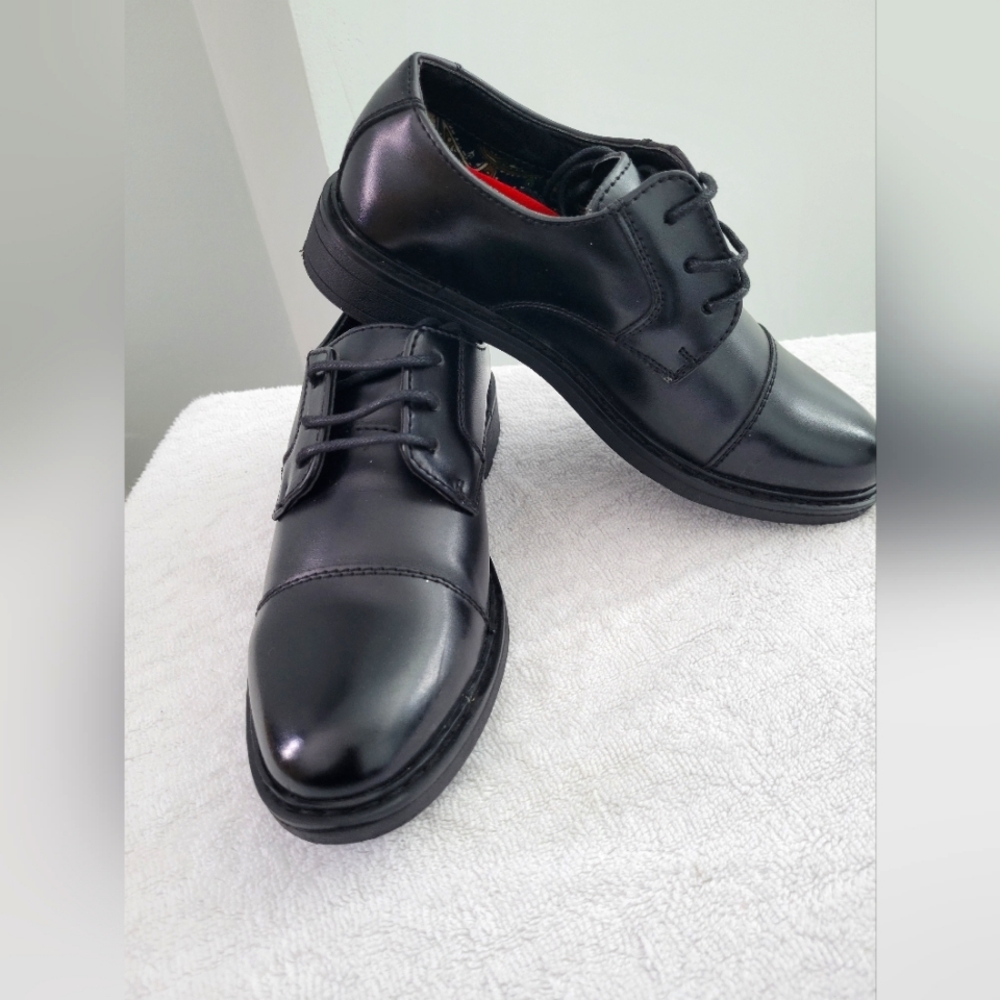 Black dress shoes for boys